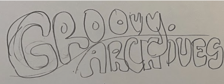 Groovy Archives Logo Sketch